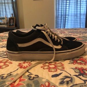 black old skool vans